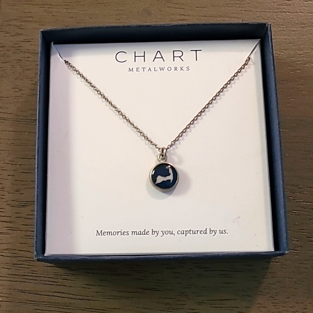 CHART Metalworks Pewter Cape Cod Necklace